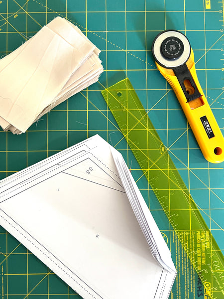 My Foundation Paper Piecing Setup