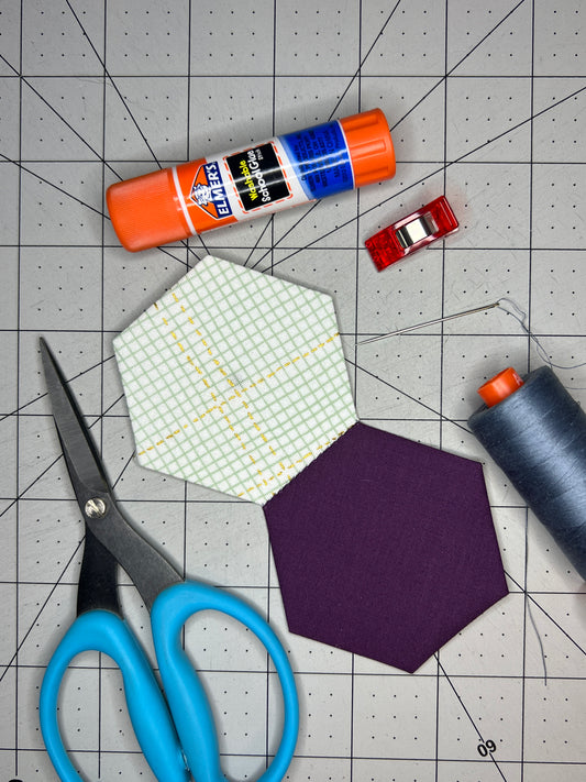 English Paper Piecing Tutorial (Plus Curved EPP Demo)