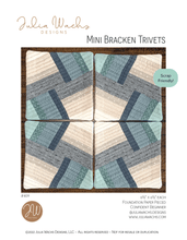 Load image into Gallery viewer, Mini Bracken Trivet Pattern - Digital Download
